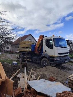 Preprava hydraulickou rukou,zemné a výkopové prace