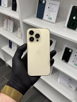 ZÁRUKA 2 ROKY /  Apple iPhone 14 Pro 128GB Gold, 100%
