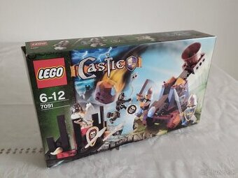 LEGO Castle 7091 Knight's Catapult Defense (s boxom)