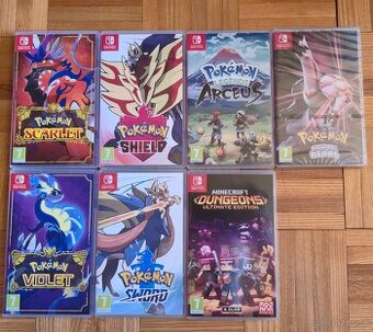 Predám hry na Nintendo Switch