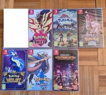 Predám hry na Nintendo Switch