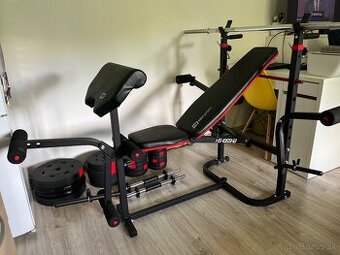 Sada na cvičenie 115kg- lavička a kladka