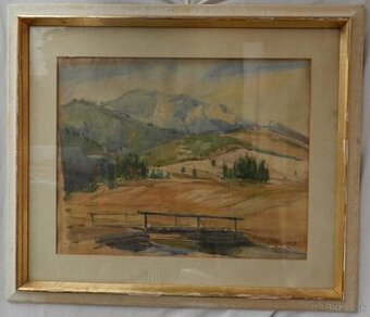 Zbierka obrazov Martin Tvrdoň (1914-1996)- Krajiny