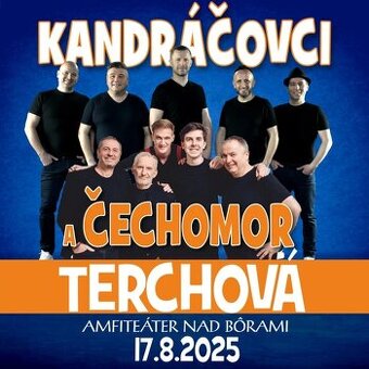 Predám 4 vstupenky na "Kandráčovci a Čechomor" v Terchovej