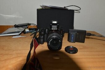 Sony  Alpha A65 DSLR plus DT 18-70   sony+ krytka a 2 obj.