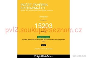 NIKON D5 - ZÁVĚRKA - 15200