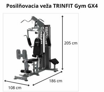 Predam posilnovaciu vezu TRINIT Gym GX4