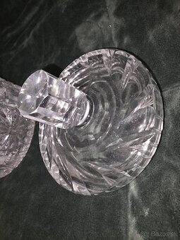 Krištáľová dóza na cukríky