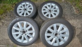 ALU kola Mercedes 5x112 + Continental 205/55 R16