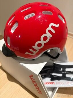 Prilba Woom cervena S - 1