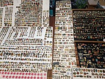 Predám rôzne odznaky 3000+ kus