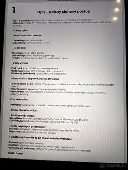 Maturita zo slovenčiny