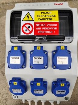 Zasuvkova rozvodnica, zásuvky