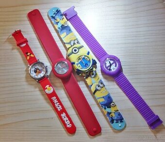 4 x detske hodinky