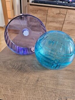 Koliesko a guľa pre škrečka