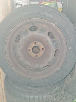 Kolesá zimné s  diskami