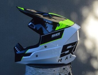 kvalitná prilba helma shot žltá neon