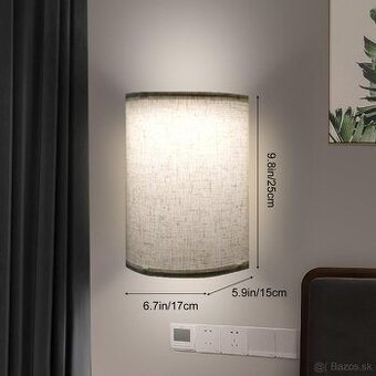 Nástenná lampa do izby lampa na schodisko a do obývačky