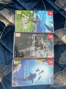 Hry na Nintendo Switch - Zelda , Crysis a Ocean.
