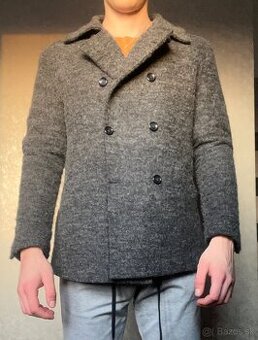 Pánsky vlnený kabát Sorbino – veľkosť 52 – 76% vlna – Made i