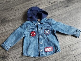 Rifľová bunda zn. Marvel nová