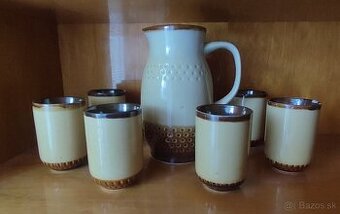 Retro keramická sada