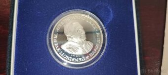 Vatikánska minca, 5€ vo verzií Proof, ročník 2007, Benedikt