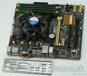 ASUS B85M-E + i5-4690 + 16GB DDR3 + Intel Cooler