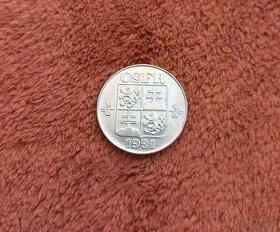 Predám mincu 2 kčs 1991 Kremnica, ČSFR