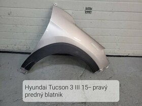 Hyundai Tucson 3 III 15- pravý predný blatnik
