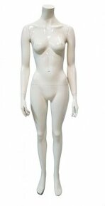 Dámska figurína biela krémová 164 cm