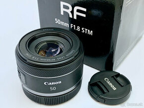 Predam Canon RF 50 f/1.8 STM v 100% stave