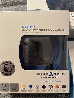 Wireworld Oasis 8 subwoofer kabel, 2 m
