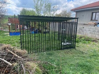 Voliera pre psa, dvoj voliera, koterec od 2x2m
