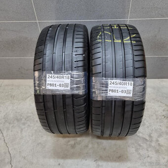 Letné pneumatiky 245/40 R18 MICHELIN DOT0322