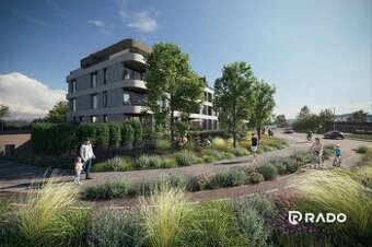 RADO | Rezidencia Karpatská (D), 1i byt 46 m2 s predzáhradko