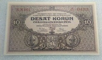 10 korún 1927