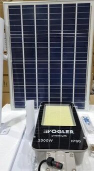Solárna pouličná lampa VÖGLER GmBh PREMIUM verzia 2500W, lam