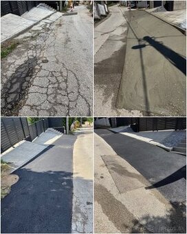 Ponúkame asfaltovanie