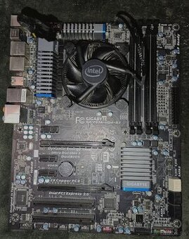 set CPU + RAM + základná doska