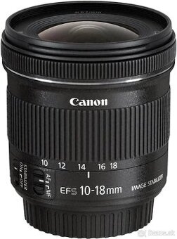 Objektív canon efs 10-18mm