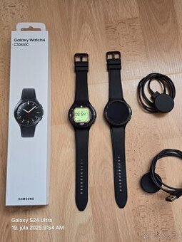 Predám 2 x Samsung watch classic 4 ,46 mm,v peknom stave