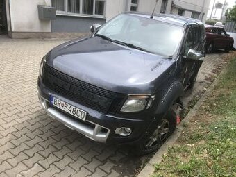 Ford Ranger 2016 – havarovaný, plne funkčný motor