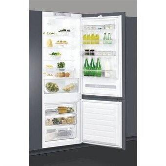 Whirlpool 70cm 400l vstavana kombinovana chladnicka