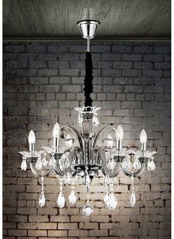 luxusný krištáľový luster Globo 64104-6 DUNJA