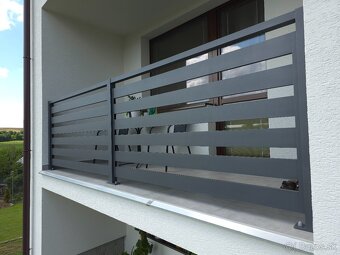 Hlinikové brány , hliníkové zábradlia  na mieru top kvalite