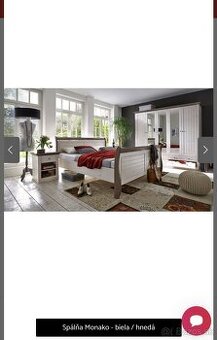 Spálňový set Monako + písací stôl so stoličkou - 1