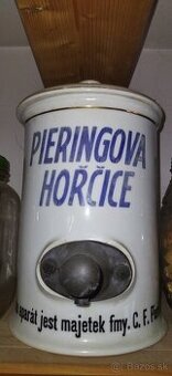 Hladám starý zásobník na horčicu a ocot