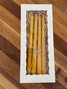 Sviečky na adventny veniec,zo včelieho vosku