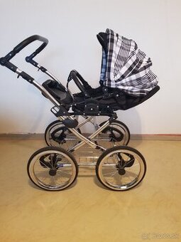 Čierno biely kočiar